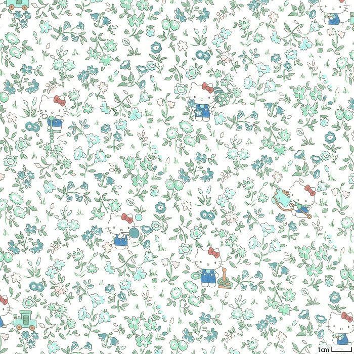 リバティプリント ラブ・イン・ジ・エア＜03B＞生地 （ホビーラ