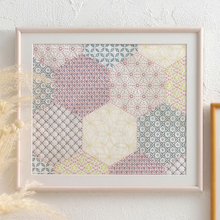 刺し子 ハート | リバティ 生地、編み物、刺繍、刺し子のこと