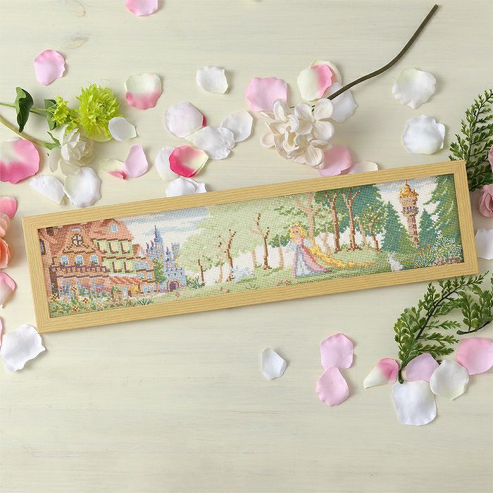 クロスステッチフレーム＜ハーブティーの香り＞ | リバティ 生地