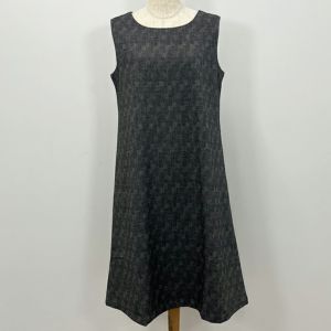 ウールライクストレッチ ブロック ジャンパードレス＜Mサイズ＞21B