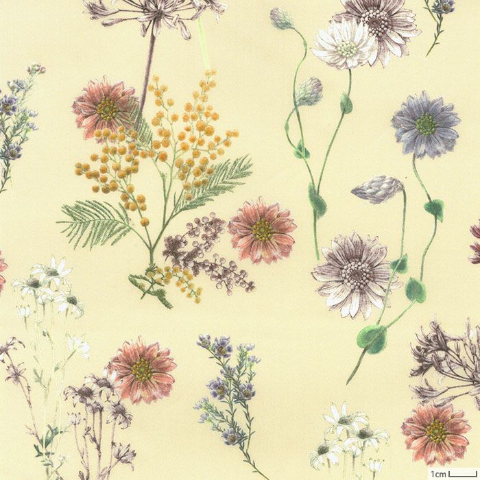 リバティプリント フォレスト・ウェーブ＜ZE＞生地 （リバティ