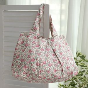 【レシピなし】タックトートバッグＬ＜P5＞（材料セット）