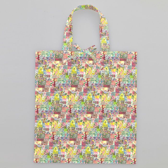 パッチワークのトートバッグ＆ポーチ（レシピ） | リバティ 生地