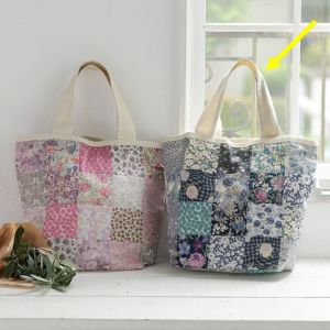 【レシピなし】harudakeでつくるパッチワークバッグ＜Ｎ1＞（材料セット）
