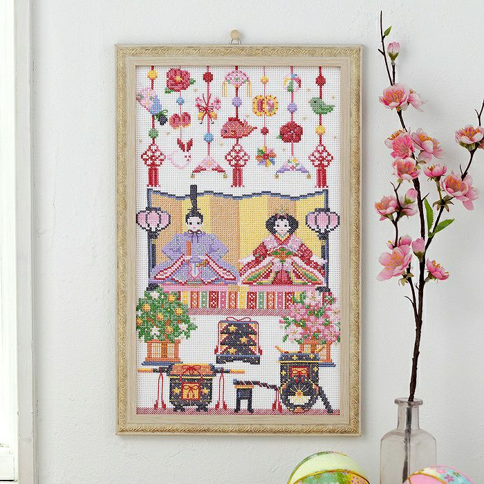 ひなまつり | リバティ 生地、編み物、刺繍、刺し子のことなら  