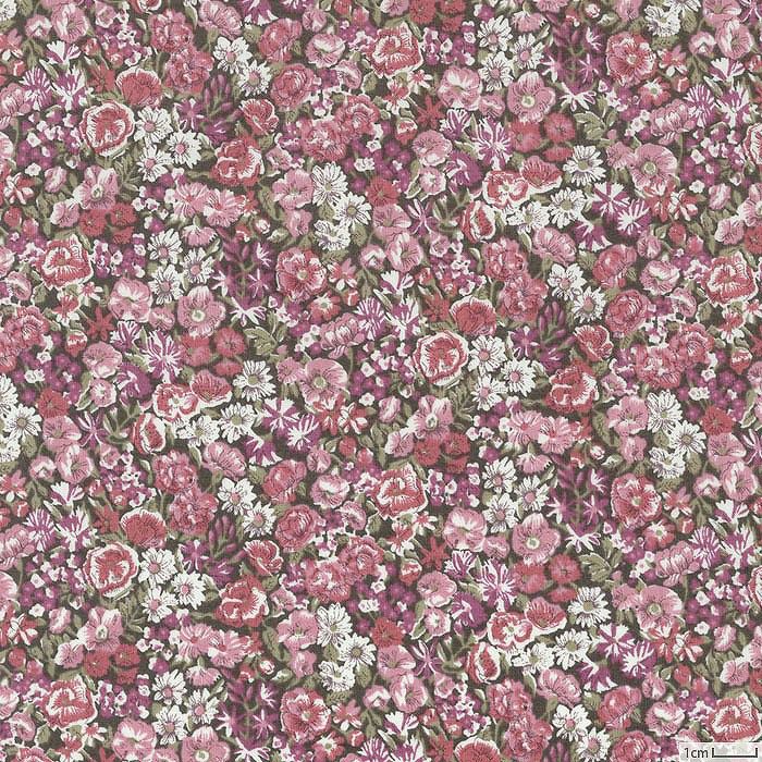 リバティプリント ベッツィ＜92GR＞生地 （ホビーラホビーレオリジナル