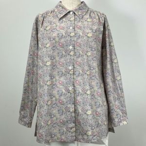 リバティプリント ロングブラウス（長袖）＜Mサイズ＞41C