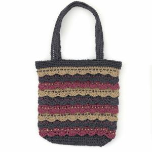 【完成品】スカラップトートバッグ＜1411＞