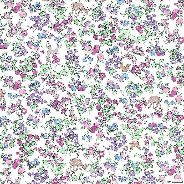 リバティプリント ナンシー・アニマル＜14L＞生地 （ホビーラホビーレ