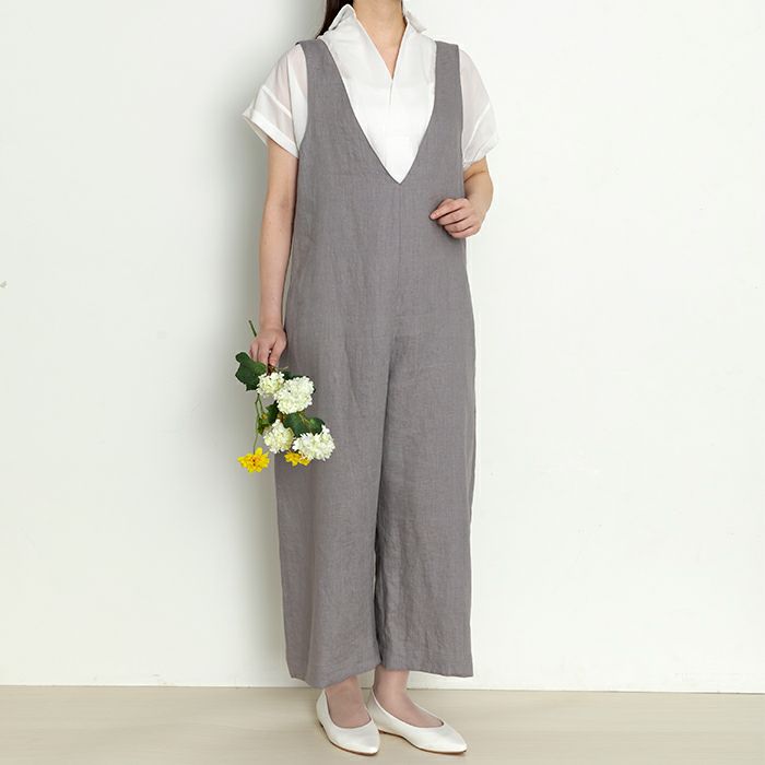 Vネックチュニックワンピース（型紙） | リバティ 生地、編み物、刺繍