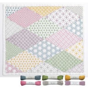 刺し子 寄せ模様＜菱形＞2　セット