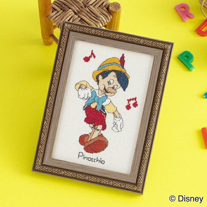 クロスステッチミニフレーム＜いちご＞ | リバティ 生地、編み物、刺繍