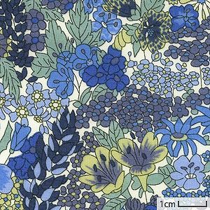 リバティプリント マーガレット・アニー＜03B2＞生地 ☆復刻色