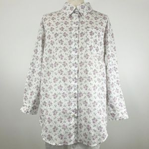 リバティプリント シャツブラウス(長袖)<Mサイズ>45B