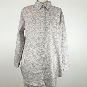 リバティプリント シャツブラウス(長袖)<Lサイズ>45C