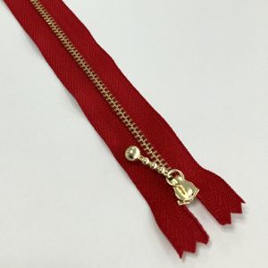 玉付ゴールドファスナー20cm＜No.519＞