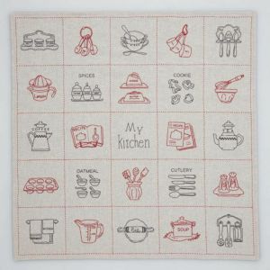 ホビーラホビーレ タペストリー キット完成品 DOLL① 色褪せ汚れ