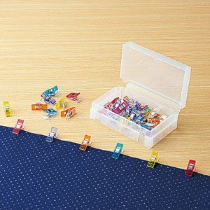 仮止めクリップミニ＜50個入（5色セット）＞