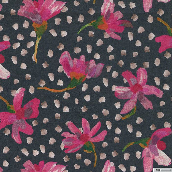 リバティプリント ベッツィ・ブー＜08L＞生地 （ホビーラホビーレ  