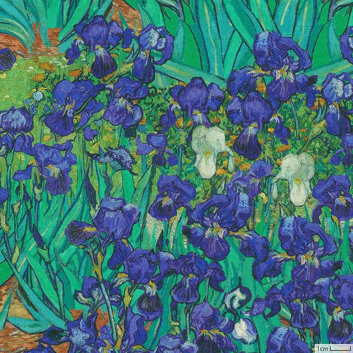 宝石画　THE IRIS(アイリス)模写　ゴッホ ゴッホ アイリス 模写 複製画 | 山本理宴子 Rieko Yamamoto