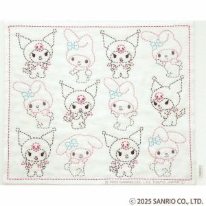刺し子 マイメロディ＆クロミ