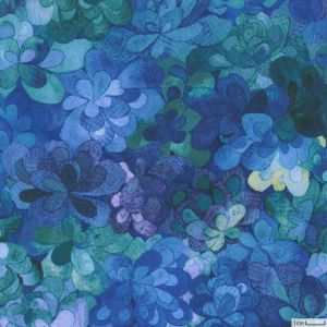 リバティプリント エメラルド・ベイ＜18B＞生地 （ホビーラホビーレオリジナル）2025AW