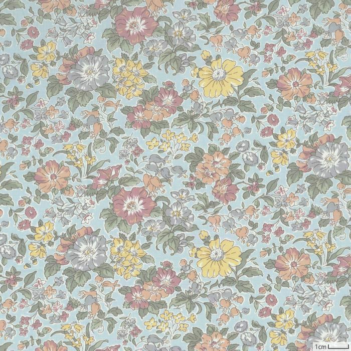リバティプリント ロングブラウス（長袖）＜Lサイズ＞41Dの画像
