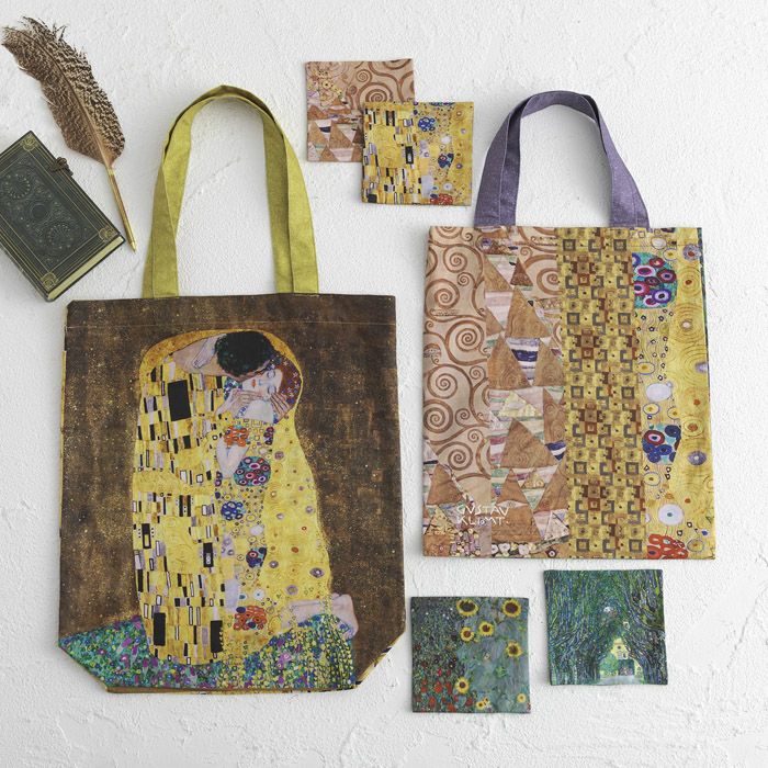 シーチング パネルクロス クリムト＜01X＞生地 ホビーラホビーレ