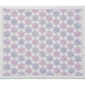 刺し子 八重花つなぎ