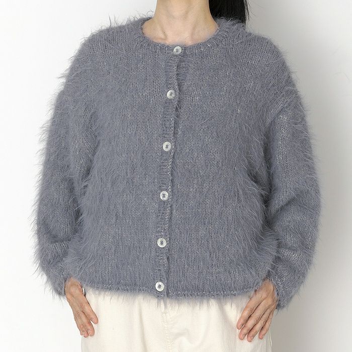 レシピなし】かろやかカーディガン＜アルパカフロート04P＞（編み物
