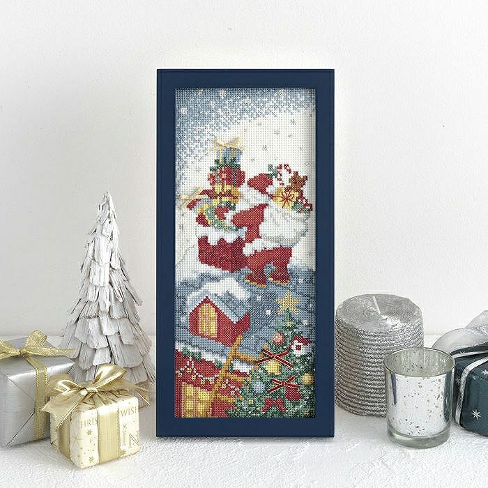 クロスステッチフレーム＜クリスマスの贈りもの＞ | リバティ