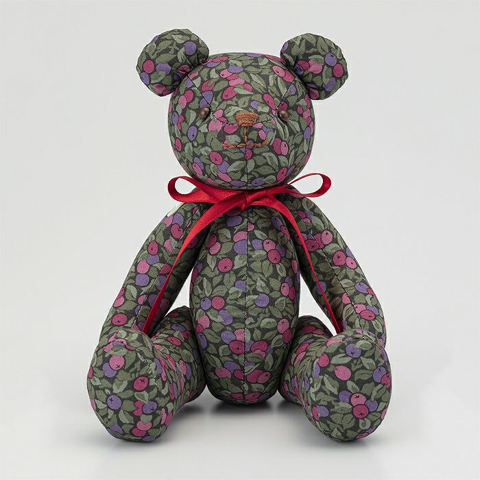 ベア＜W51L＞（材料セット） | リバティ 生地、編み物、刺繍、刺し子の