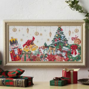 クロスステッチフレーム＜クリスマスの贈りもの＞ | リバティ