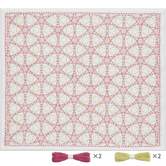 刺し子 重ねりんどうセット | リバティ 生地、編み物、刺繍、刺し子の