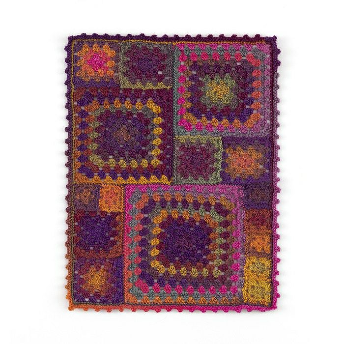 クロッシェパッチワークスプレッド（編み物 材料セット） | リバティ