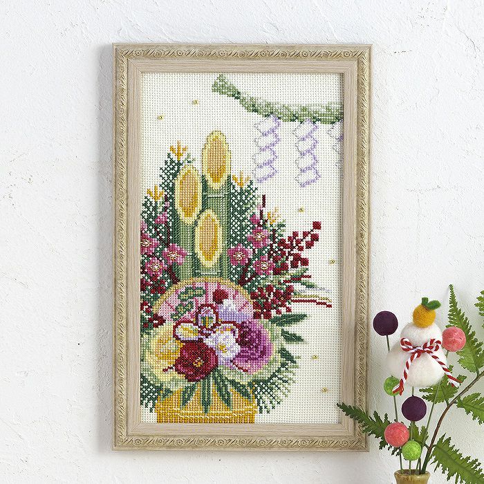 クロスステッチフレーム＜ムーミン谷の仲間たち＞ | リバティ 生地