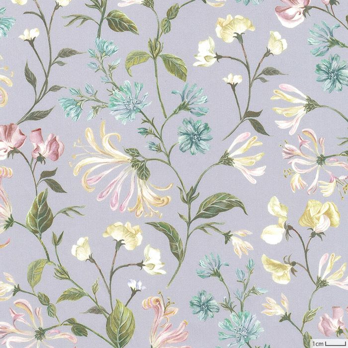 リバティプリント アサカ・ドリーム＜25BU＞生地 （リバティ