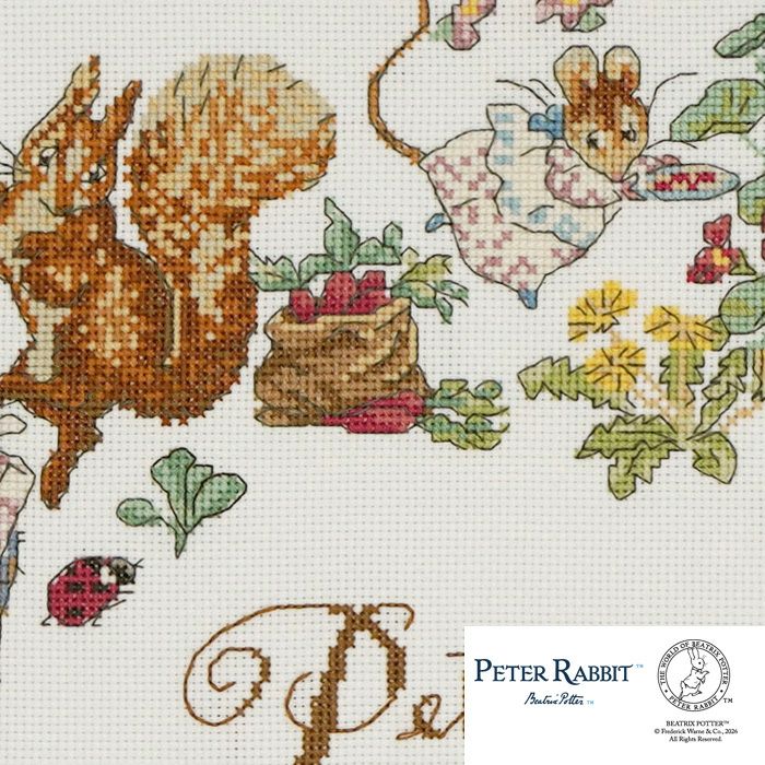 クロスステッチフレーム＜ピーターラビット（TM）コレクションリース