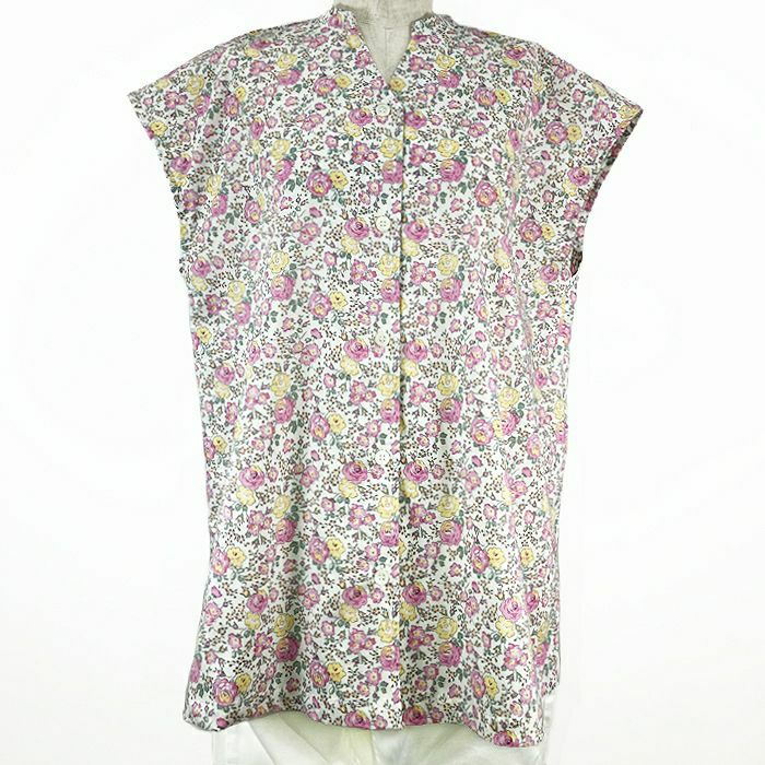 リバティプリント フレンチブラウス＜Mサイズ＞12Iの正面画像