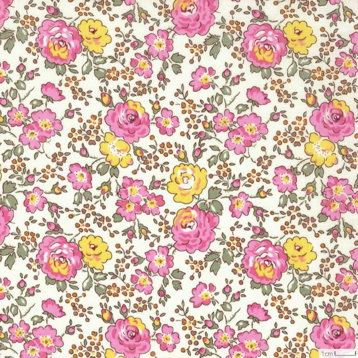 リバティプリント フレンチブラウス＜Mサイズ＞12Iの柄画像