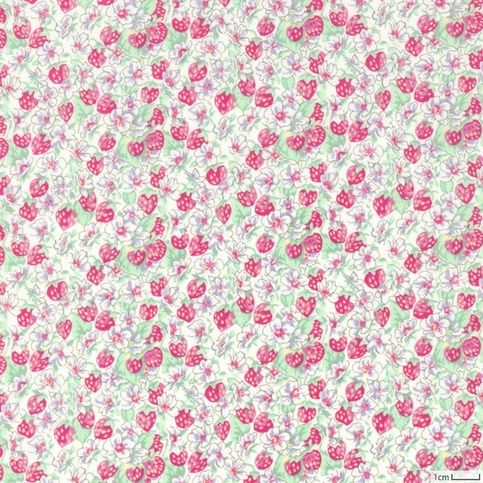 リバティプリント ベッツィ・チェック＜02P＞生地 （ホビーラホビーレ