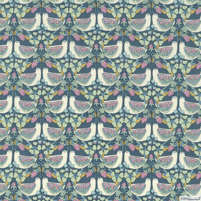 リバティプリント ティルティル＜14B＞生地 （ホビーラホビーレ