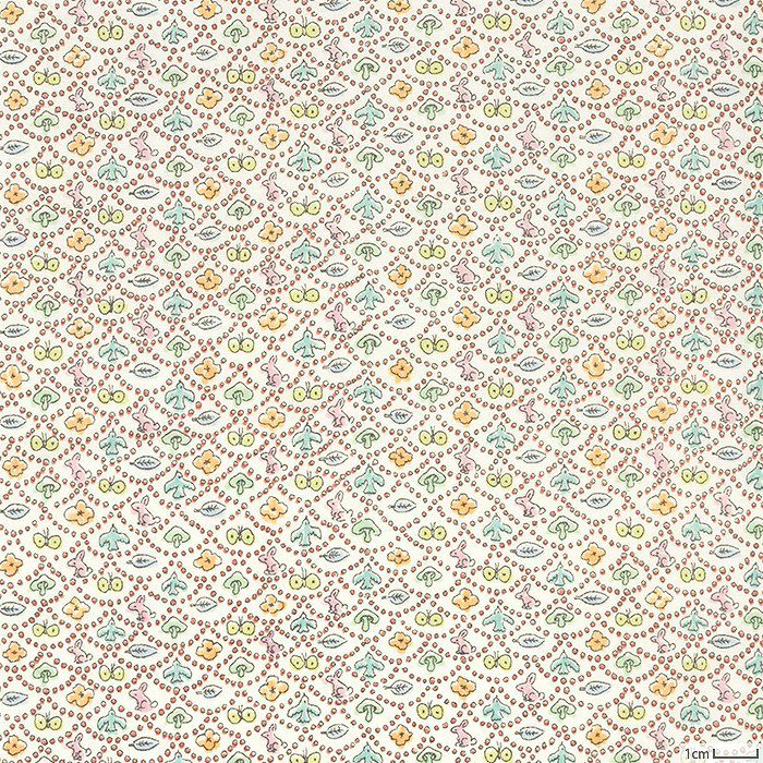 リバティプリント フォレスト・ウェーブ＜05X＞生地 （ホビーラホビーレオリジナル）2026SS