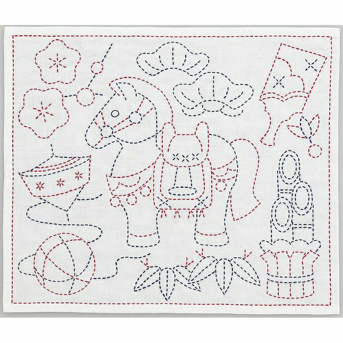 アップリケタペストリー＜メルスリー＞2 | リバティ 生地、編み物