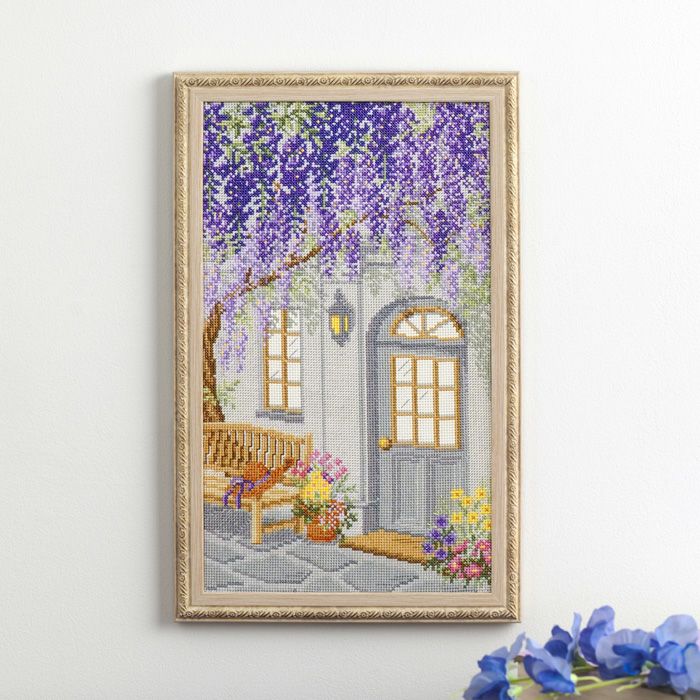 3/10予約】クロスステッチフレーム＜ローヌ川の星月夜＞ | リバティ